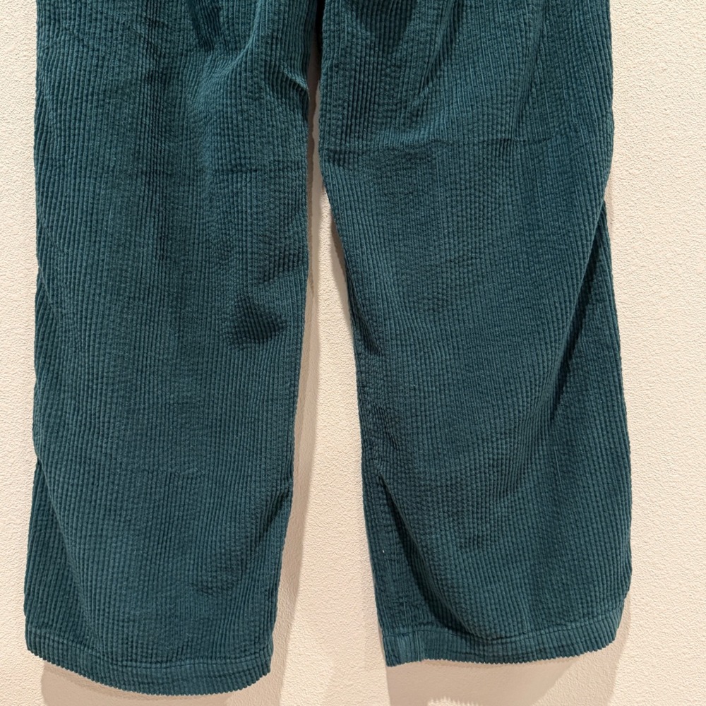 AERIE Women Corduroy Wide Leg Pants‎ Size M Relaxed Drawstring Boho Casual Soft - Picture 6 of 12